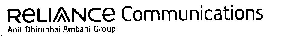 Reliance Communications Anil Dhirubhai Ambani Group (letter Written In Special Form) Device mark 1459777 Trademark