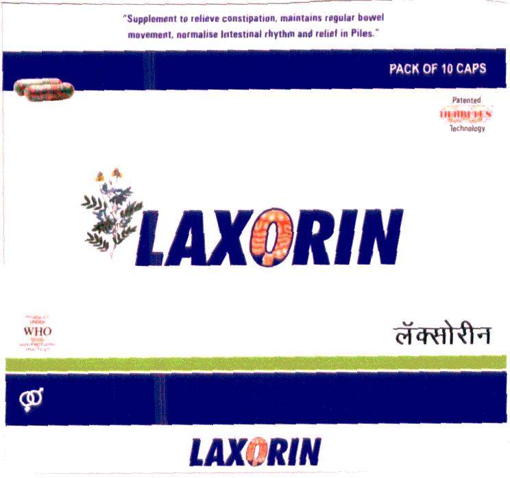 Laxorin Device mark 1925677 Trademark