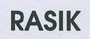 Rasik Device mark 1883487 Trademark