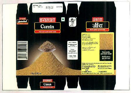 Everest Cumin Device mark 2952862 Trademark