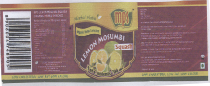 Mps Lemon Mosumbi Squash (device) Device mark 2186032 Trademark