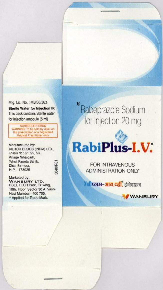 Rabiplus (label) Device mark 1687022 Trademark