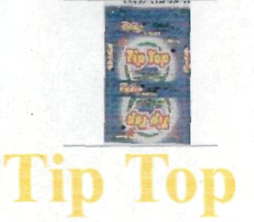 Tip Top (label) Device mark 2133636 Trademark