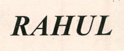 Rahul Device mark 2496781 Trademark