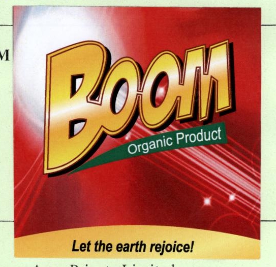 Boom Organic Product Device mark 1873141 Trademark