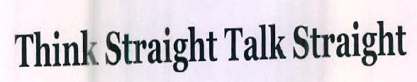 Think Straight Talk Straight Device mark 2579524 Trademark