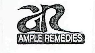 Ample Remedies, Ar (monogram) Device mark 2759187 Trademark