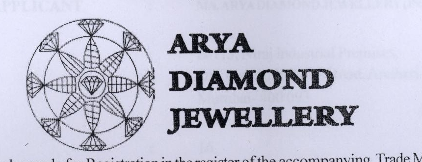 Arya Diamond Jewellery Device mark 1969738 Trademark