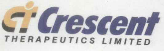 Crescent T H E R A P E U T I C S L I M I T E D (label) Device mark 1381088 Trademark