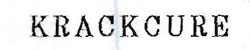 K R A C K C U R E Device mark 1235369 Trademark