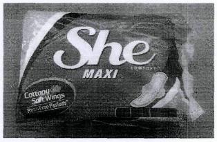 She Maxi (label) Device mark 2853104 Trademark