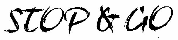 Stop & Go (letter Written In Special From) Device mark 1470126 Trademark