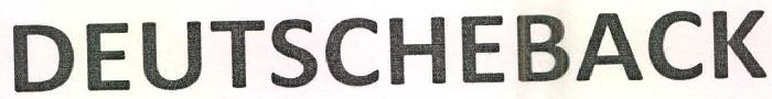 Deutscheback Device mark 2565747 Trademark