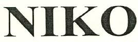 Niko Device mark 2566016 Trademark