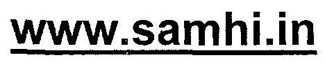 Www.samhi.in (device) Device mark 2358280 Trademark