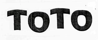 Toto (label) Device mark 2762399 Trademark