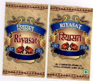 Riyasat With Label Device mark 1648756 Trademark