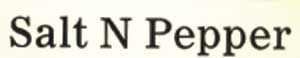 Salt N Pepper Device mark 772785 Trademark