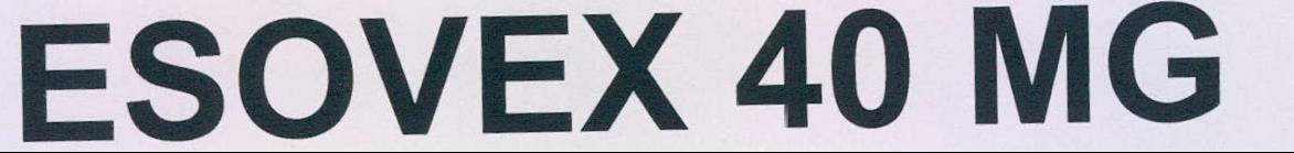 Esovex 40 Mg Device mark 2144623 Trademark