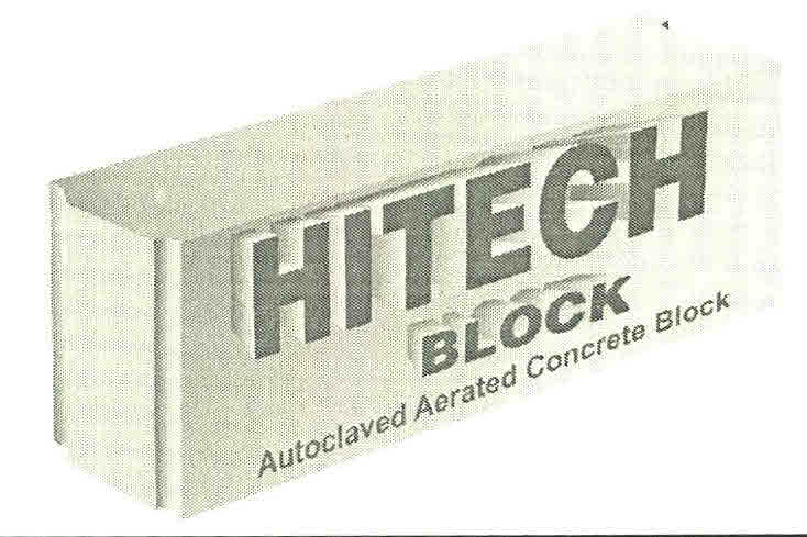 Hitech Block Autoclaved Aerated Concrete Block Device mark 2640555 Trademark