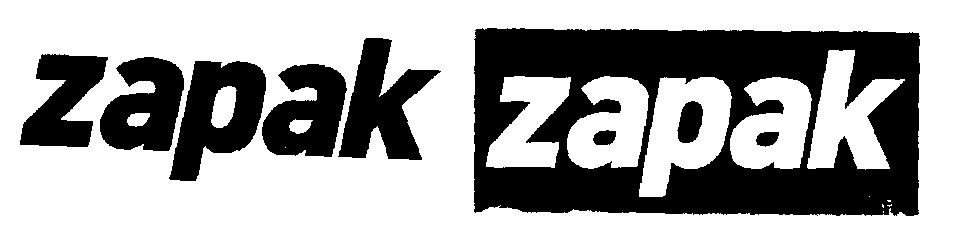Zapak (letter Written In Heavy Character) Device mark 1489481 Trademark