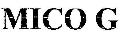 Mico G (device) Device mark 2506323 Trademark