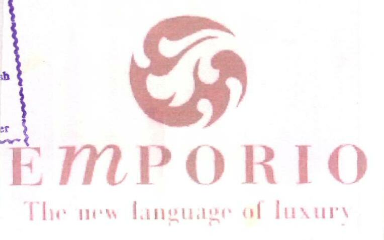 E M P O R I O The New Language Of Luxury [ Device ] Device mark 1389919 Trademark