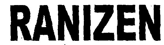 Ranizen [label] Device mark 1159175 Trademark