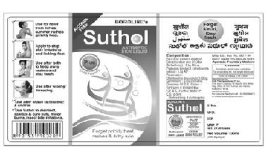 Boroline’s Suthol Plus Spray Device mark 2997352 Trademark