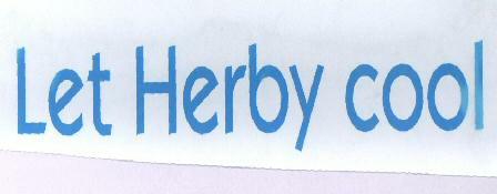 Let Herby Cool With Label Device mark 1778465 Trademark