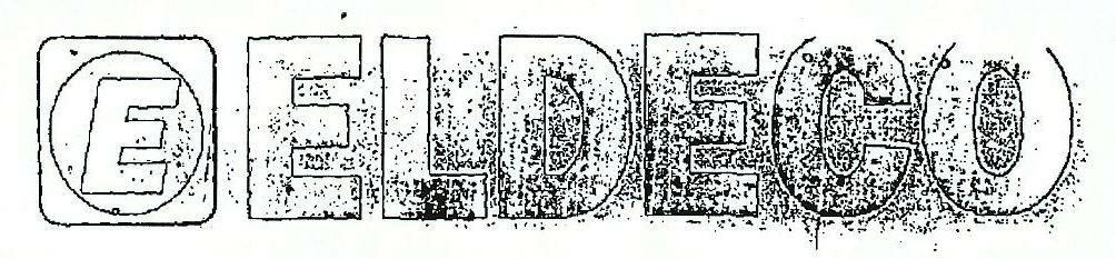 Eldeco (device) Device mark 1230112 Trademark