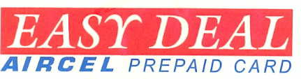 Easy Deal Aircel Prepaid Card Device mark 1157602 Trademark
