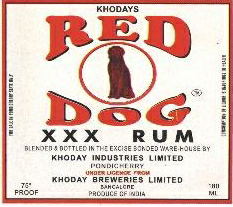 Khodays Red Dog Device mark 1902361 Trademark
