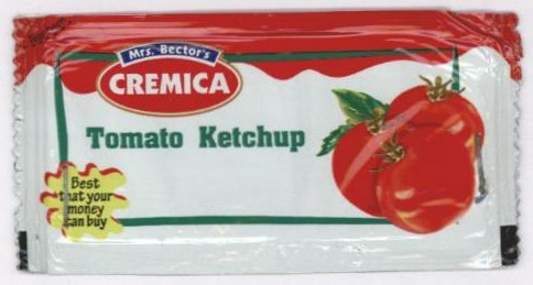 Cremica Tomato Ketchup With Label Device mark 1382951 Trademark