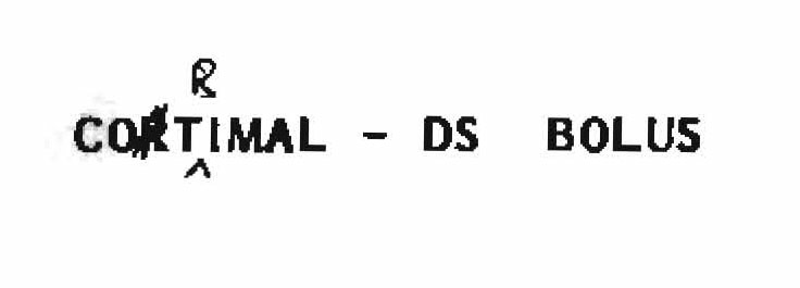 Cortimal-ds Bolus Device mark 900388 Trademark