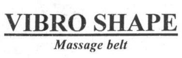 Vibro Shape (device) Device mark 1671421 Trademark