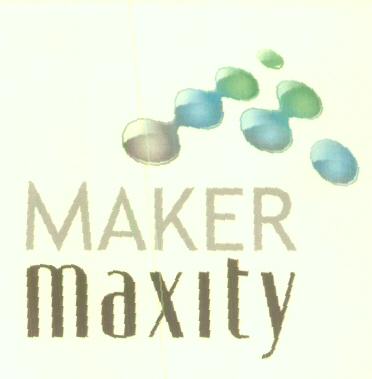 Maker Maxity (label) Device mark 1613836 Trademark