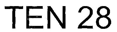 Ten 28 Device mark 2922560 Trademark