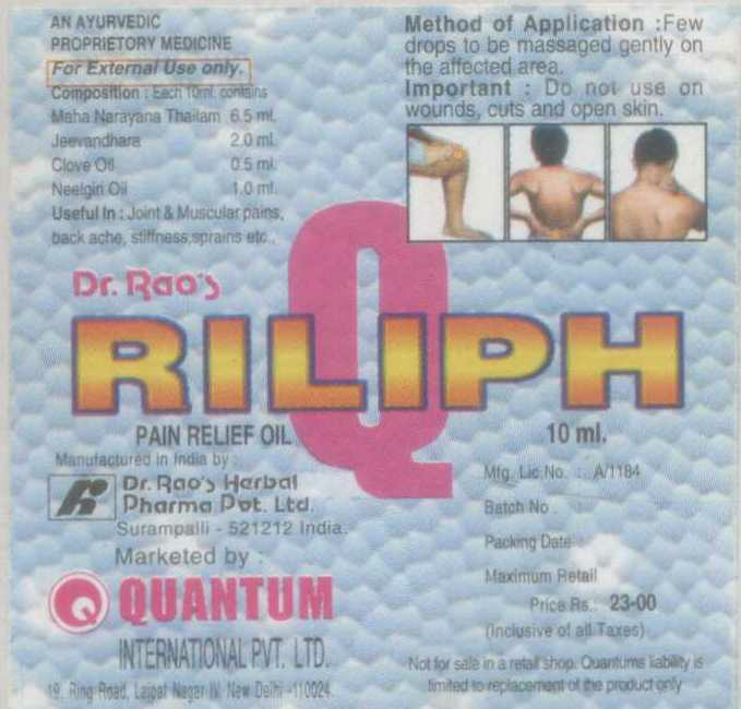 Riliph (device Of Man) Device mark 945399 Trademark