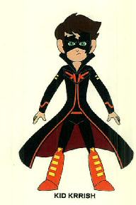 Kid Krrish (device Of Human Caricature) Device mark 2514638 Trademark