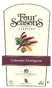 Four Seasons , Cabernet Sauvignon Device mark 1766950 Trademark