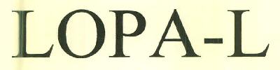 Lopa-l Device mark 2998608 Trademark