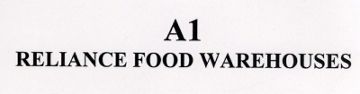 A1 Reliance Food Warehouses Device mark 1450832 Trademark