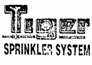 Tiger, Sprinkler System Device mark 750770 Trademark