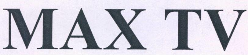 Max Tv Device mark 2201888 Trademark