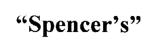 Spencer's Device mark 1799709 Trademark