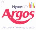 Hypercity Argos (label) Device mark 1543331 Trademark