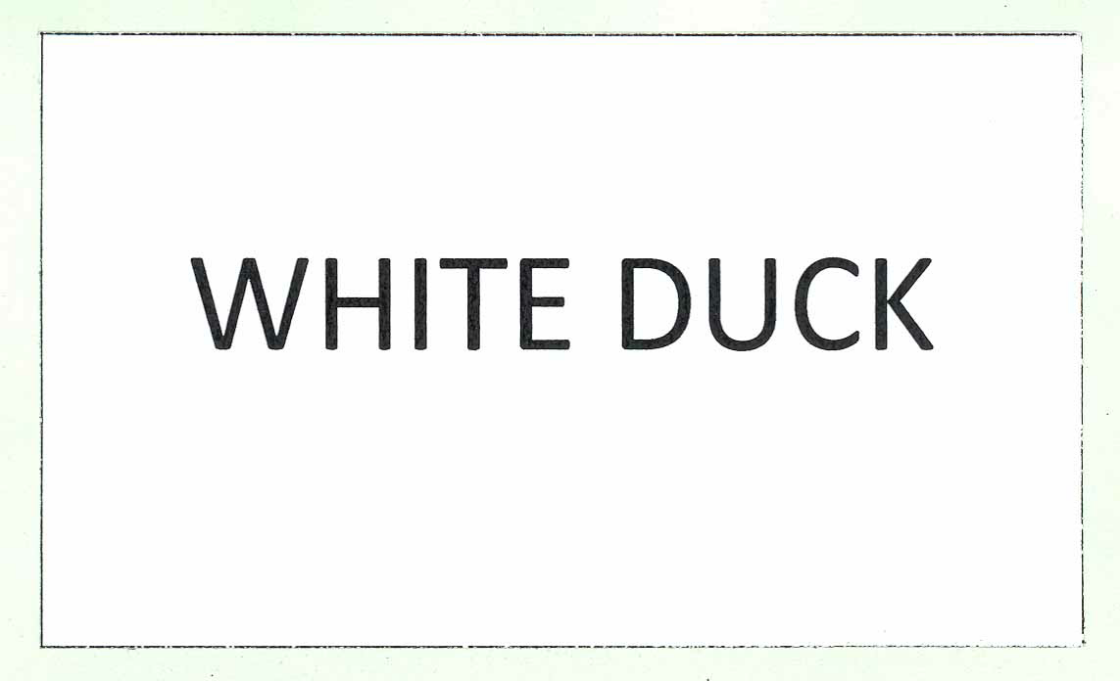 White Duck Device mark 1807159 Trademark