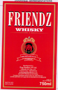 Friendz Whisky Device mark 2073731 Trademark