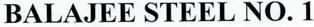 Balajee Steel No.1 (word) Device mark 1768249 Trademark